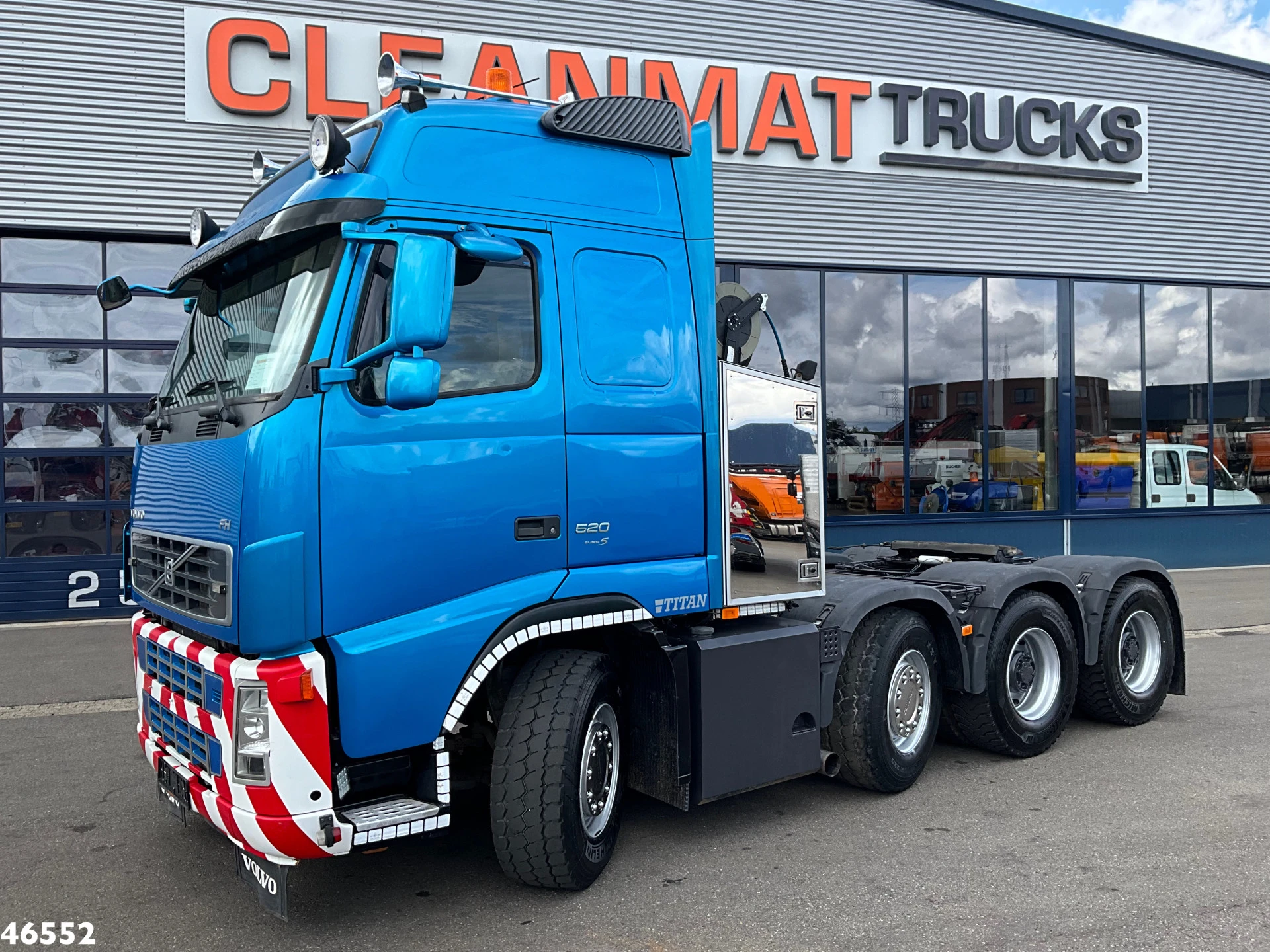 Volvo FH 2007 - 520 8x4 Euro 5 Kiphydrauliek VEB+ Heavy Haulage 106 Ton afbeelding 1