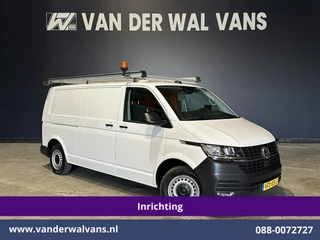 Volkswagen Transporter 2020 - 2.0 TDI L2H1 inrichting Euro6 Airco | Omvormer | Camera | Imperiaal | Apple Carplay | Cruisecontrol | Trekhaak afbeelding 1