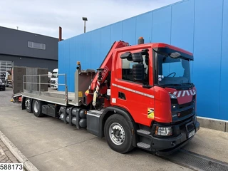 Scania G 2020 - 410 XT EURO 6d, CNG, Retarder, PTO, Fassi zdjecie 3