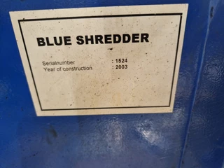 Bleu N/A 2003 - Single Shaft Shredder immagine 9