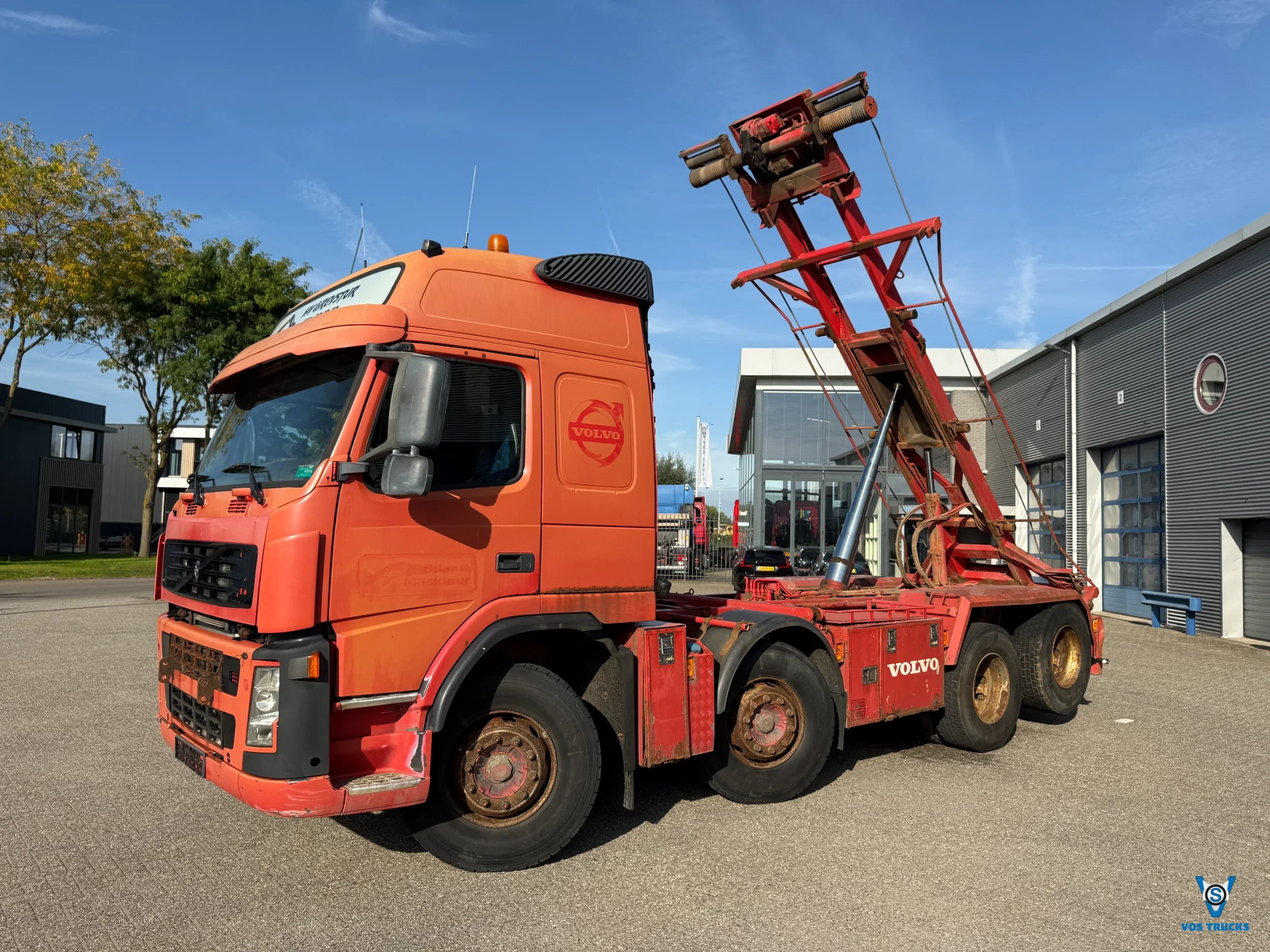 Volvo 440 2007 - FM / 8X2 / 467449 KM / CABLE SYSTEM / 2XLENKACHSE / AIRCO / MANUAL / EURO-4 / 2007 afbeelding 1