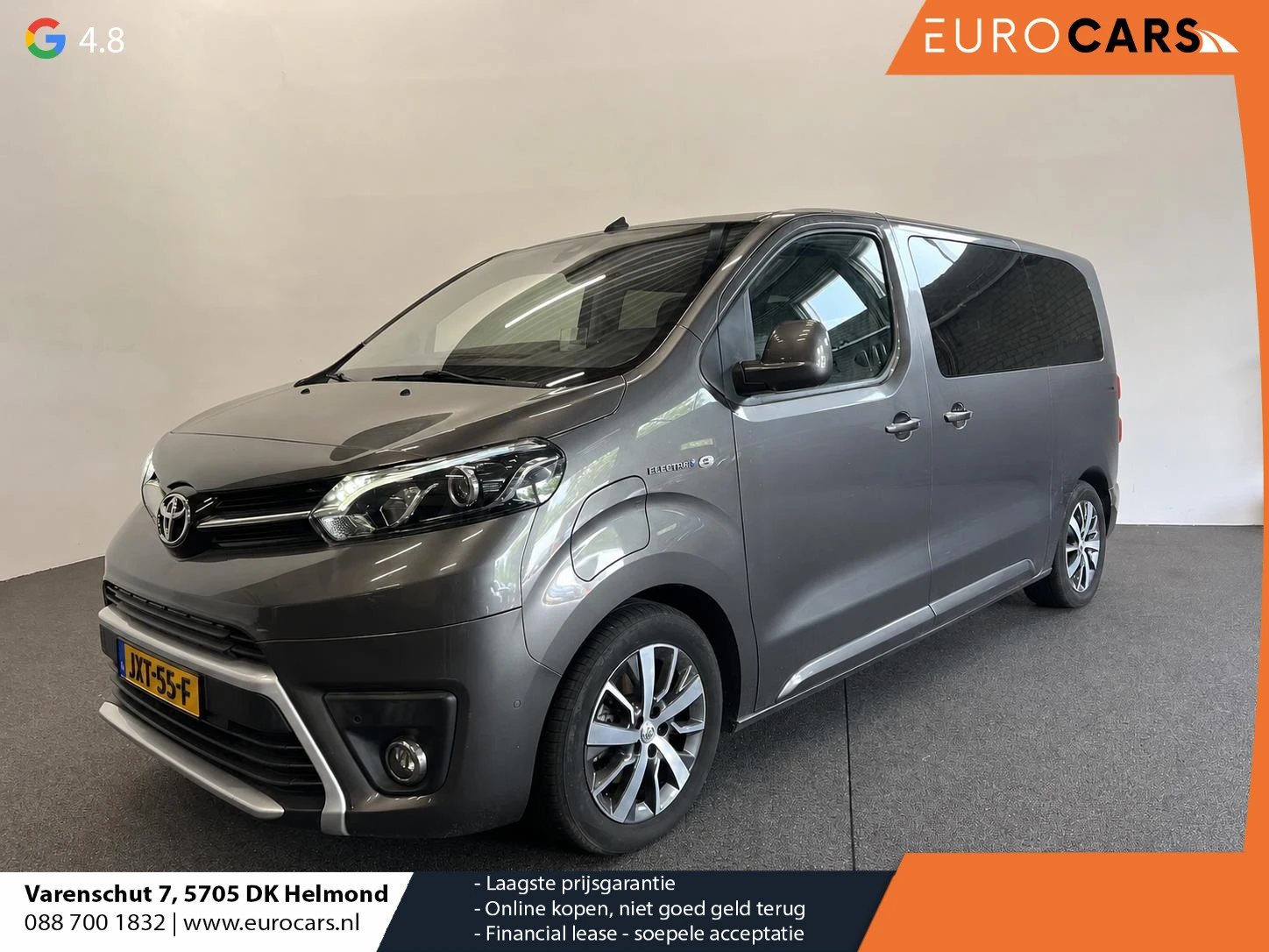 Toyota ProAce 2022 - Electric Verso L2 Extra Range Luxury 75 kWh 8p Personen bus afbeelding 1
