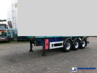Van Hool 3-axle container trailer + ADR 2008 en venta