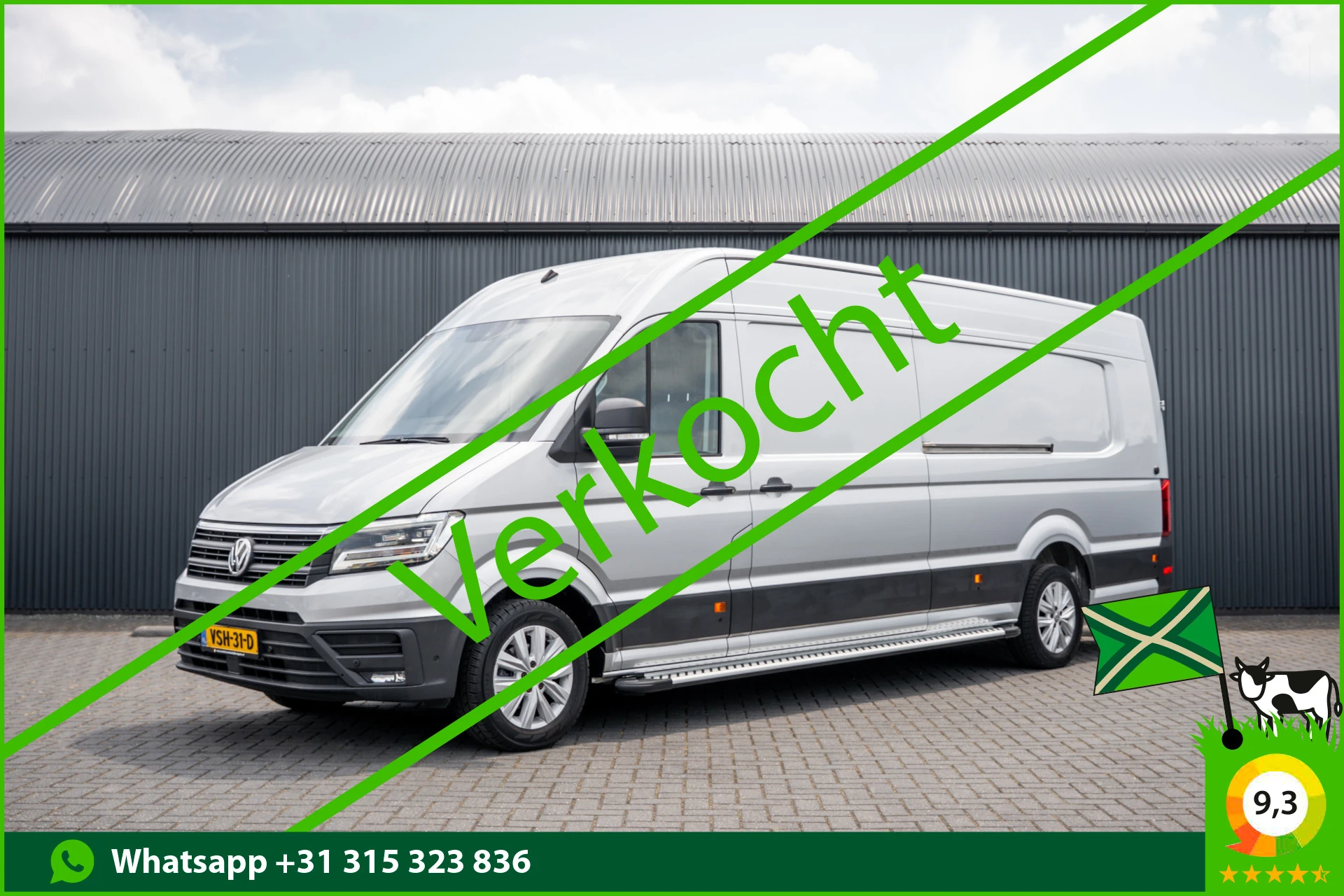 Volkswagen Crafter 2023 - 2.0 TDI XL L5H3 | 177 PK | Rijplaten | Automaat | LED | Camera | Carplay | Schuifdeur L+R | PDC | Trekhaak afbeelding 1