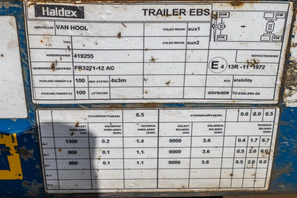 Van Hool 2014 - CONTAINER AANHANGER imagen 6