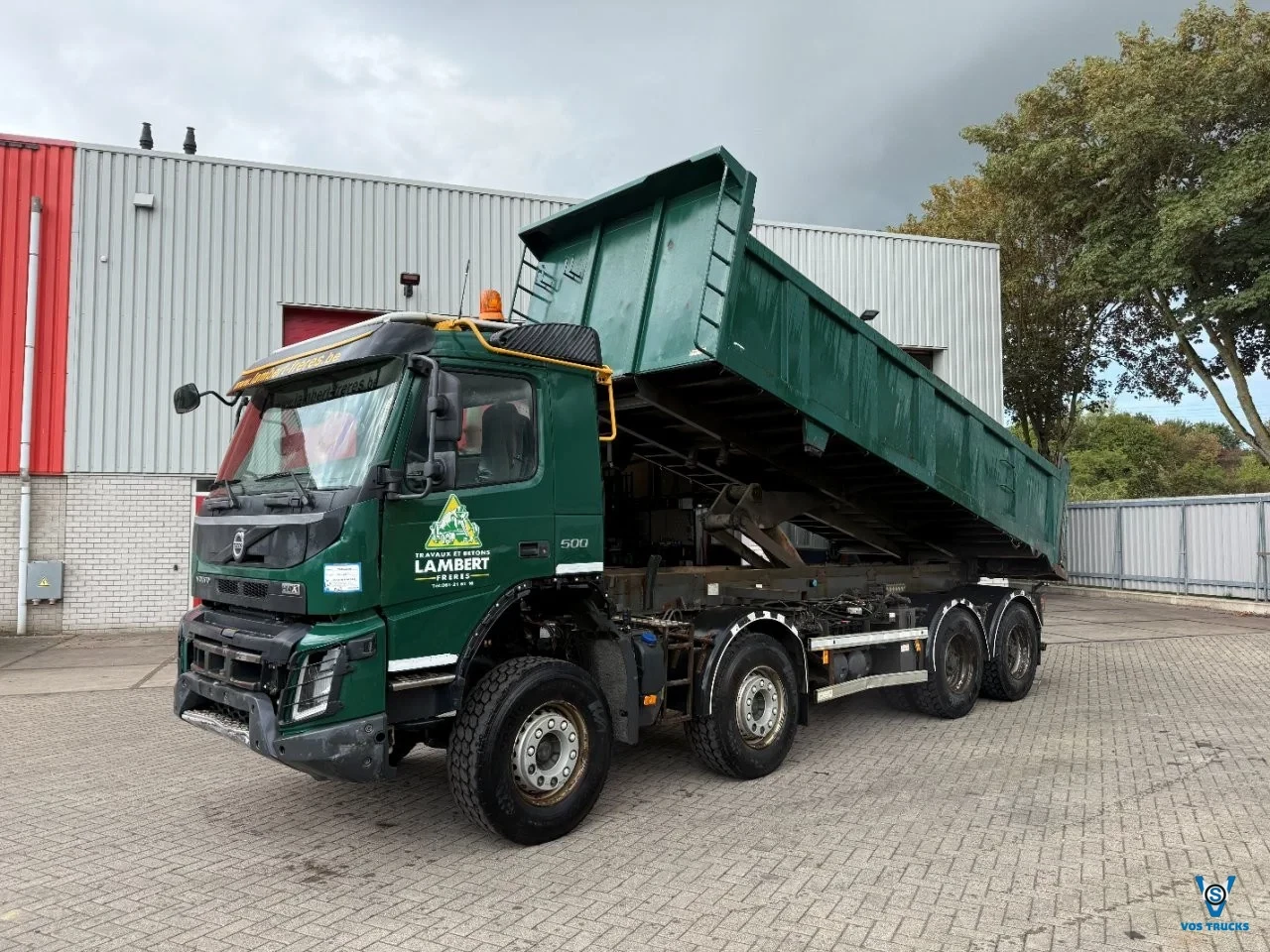 Volvo FM4-500 2017 - / ENGINE RUNNING / 8X4 / VEB+ / 2X BIG AXLE / 434282 KM / 9TON FRONT AXLE / AUTOMATIC / EURO-6 / 2017 afbeelding 1