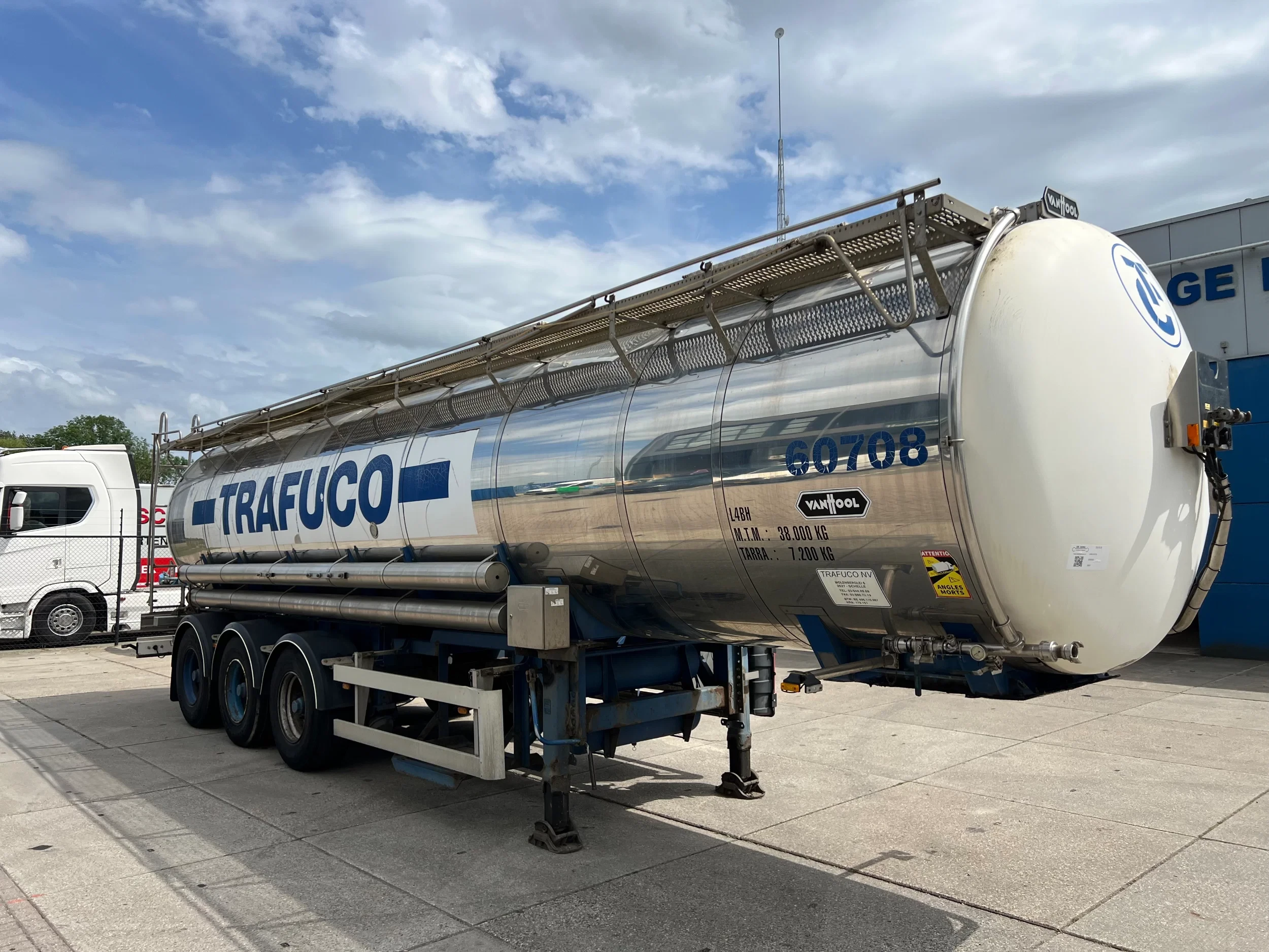 Van Hool 2007 - Tank / 30.000 LT / ADR / BPW + Disc / 1x Lift axle Bild 6