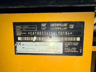 Cat 2019 - 336 07A GC afbeelding 2 miniatuur