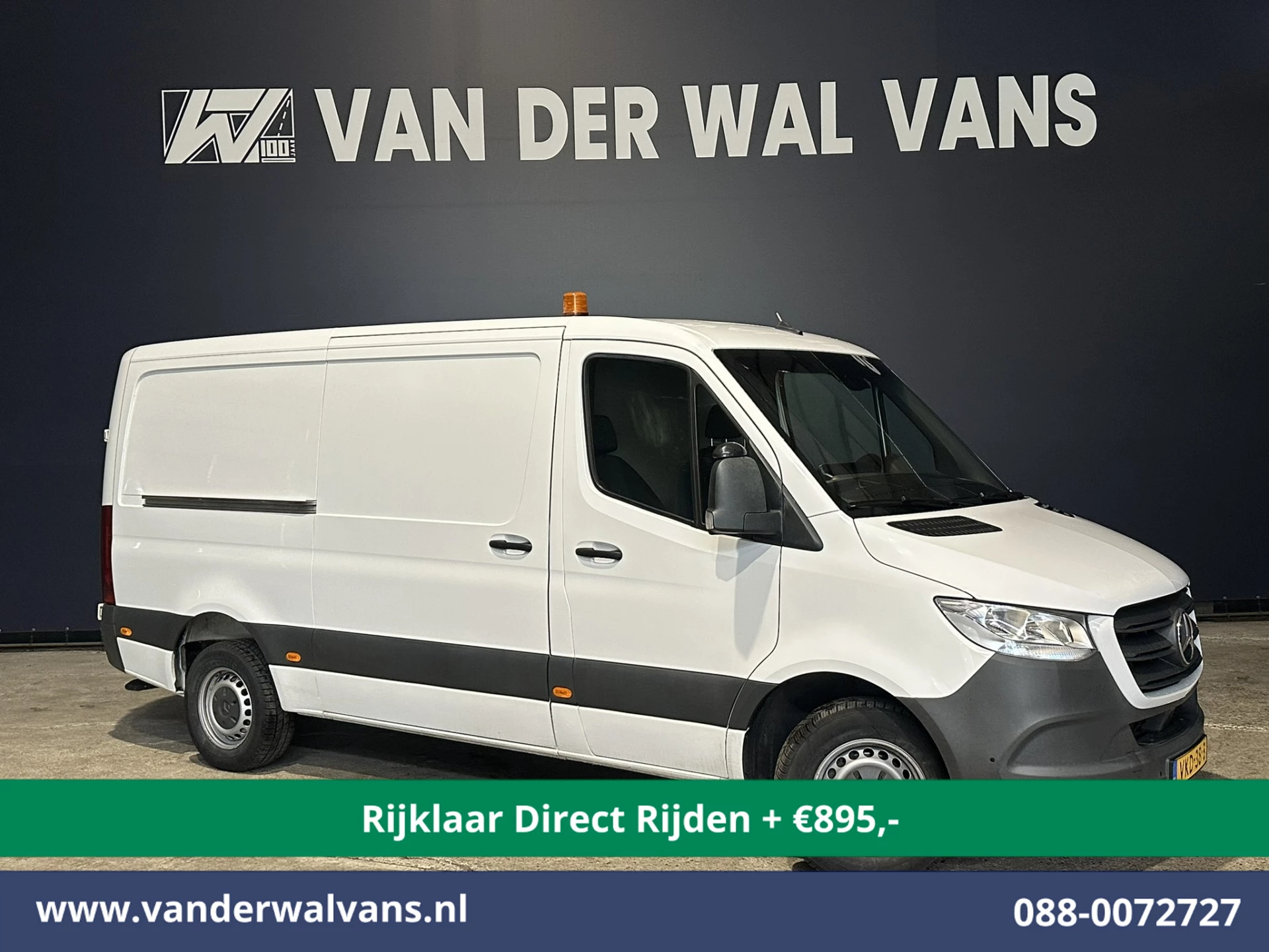 Mercedes-Benz Sprinter 2021 - 317 CDI 170pk Automaat 3500kg Trekhaak L2H1 Euro6 *Rijklaar Direct Rijden* Airco | Camera | Omvormer | Apple Carplay imagen 1