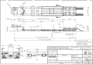 Nooteboom N/A 2009 - EURO-59-03 P 5,3 METER EXTANDABLE 3X STEERING obrazek 13