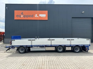 Floor N/A 2021 - zeer mooie AXD.330 3-assige aanhanger met alu zijborden, rongpotten, liftas, geschoopeerd, NL-aanhanger obrazek 3