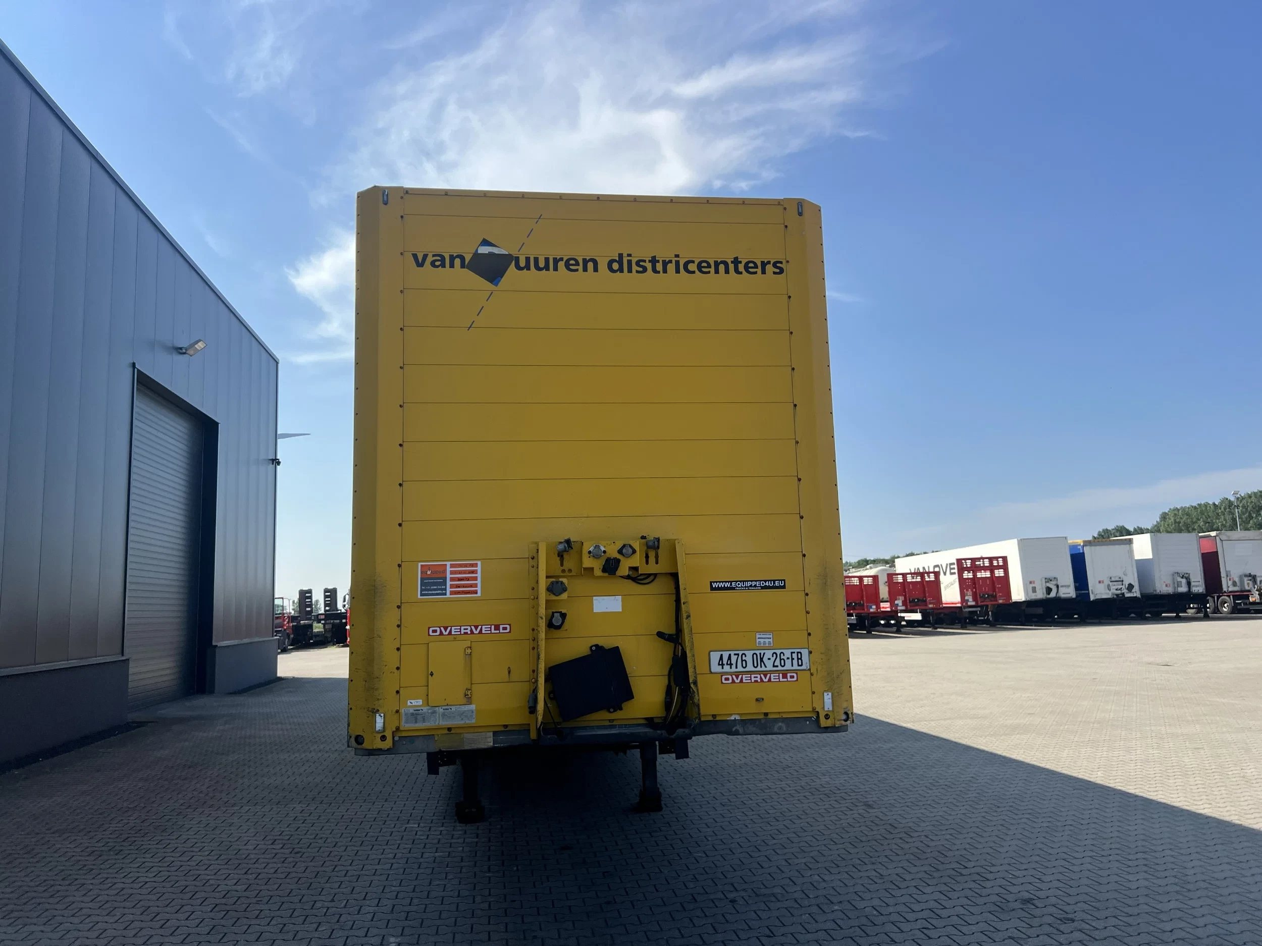 Schmitz Cargobull SKO 24 2008 - SKO24 / SAF trommelremmen / gegalvaniseerd / binnenhoogte: 2,80 m / NL oplegger,/ damaged - PRICE REDUCTION afbeelding 6