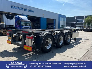 LAG 2017 - O-3-CC / Tank Chassis 20-30FT / ADR / BPW + Disc te koop