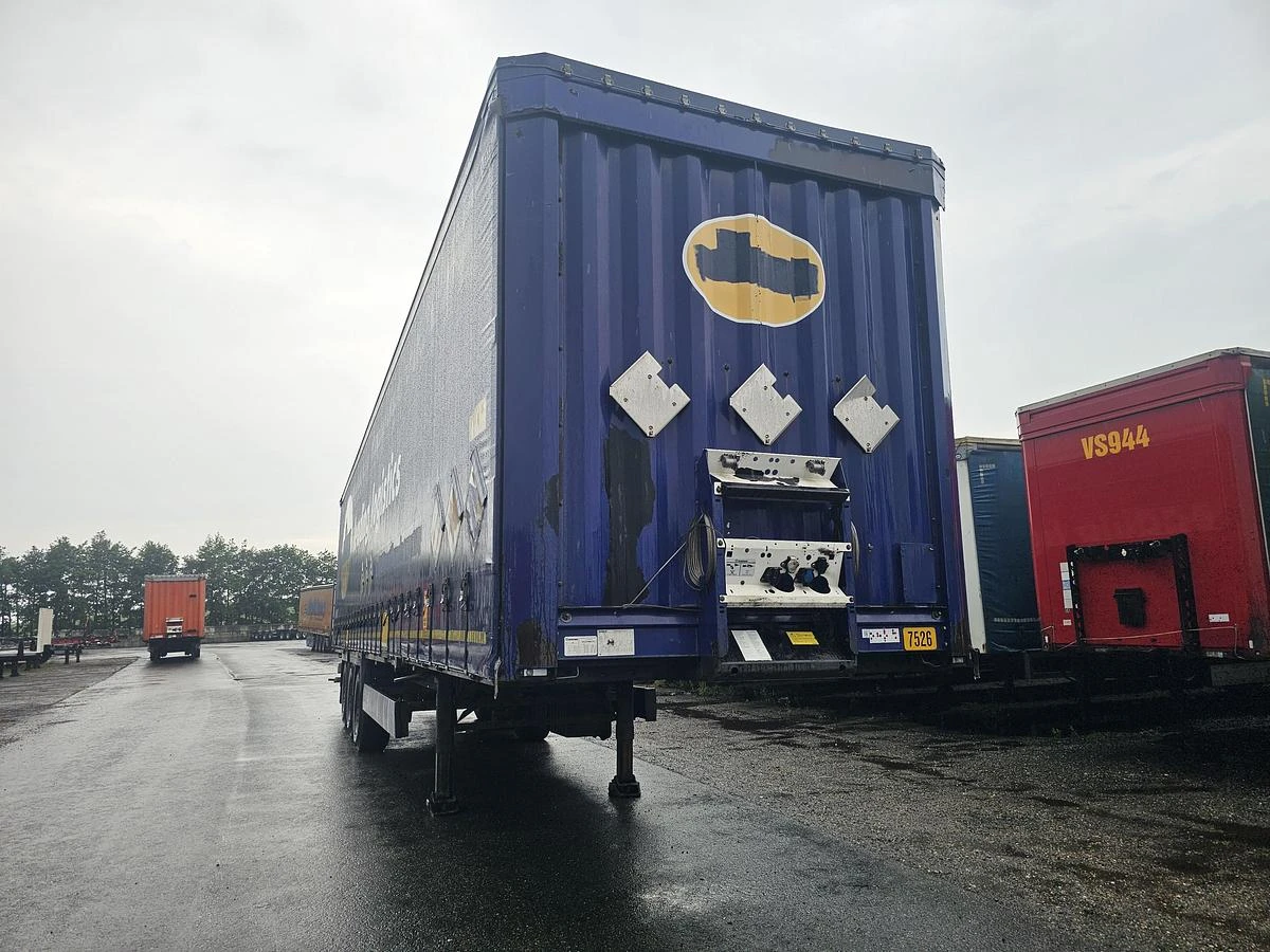 Krone SD/ ALUMINIUM RIMS/ ALUMINIUM SIDE BOARDS /HUCKAPACK/ SLIDING ROOF/ SAF DISC. 2015 afbeelding 1
