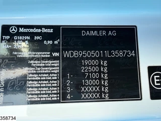 Mercedes-Benz N/A 2008 - Axor 1829 Retarder, PTO, 19.654 Liter bild 7