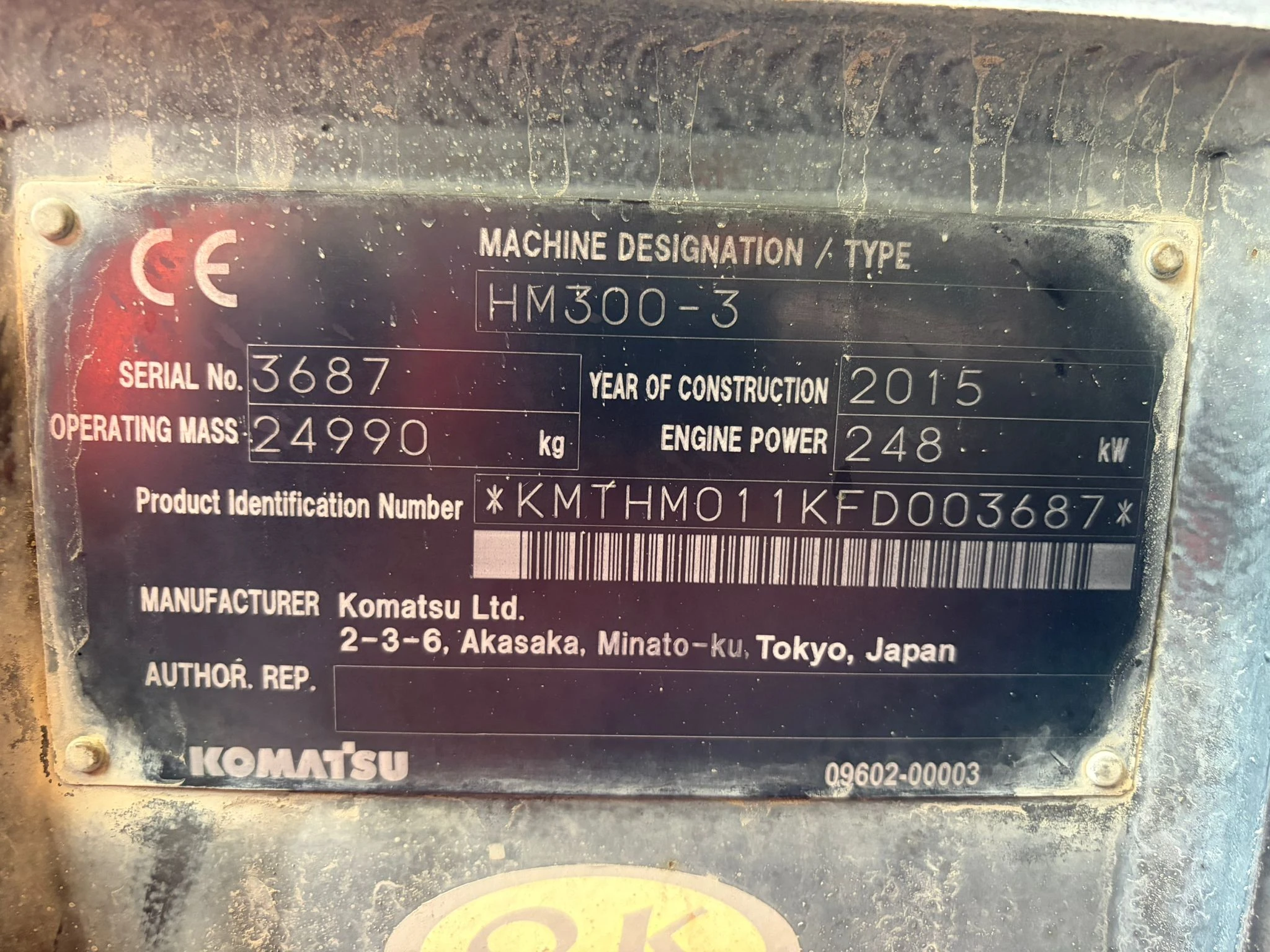 Komatsu HM300-3 2015 immagine 34