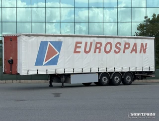 Samro ST39WGRA 2006 - BPW AXLES DISC BRAKES SLIDING ROOF TAIL LIFT HOLLAND-TRAILER te koop