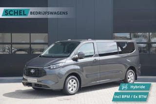 Ford Transit Custom 2026 - 340 2.5 PHEV L2H1 Limited 232pk 9 Zits - Keyless - ACC - Blindspot - Camera - Carplay - Navi - Prijs excl. BTW - Rijklaar image 1
