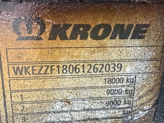 Krone N/A 2006 - ZZF 18 + DHOLLANDIA LIFT 2.000 KG imagen 15