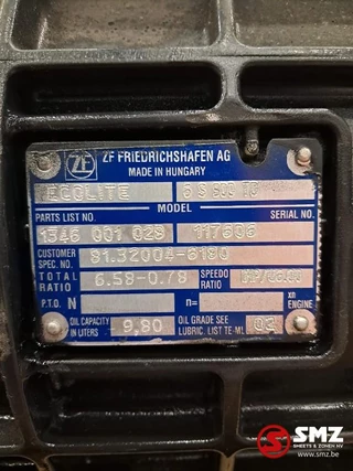 MAN N/A - Versnellingsbak 6s800to man gereviseerd bild 5