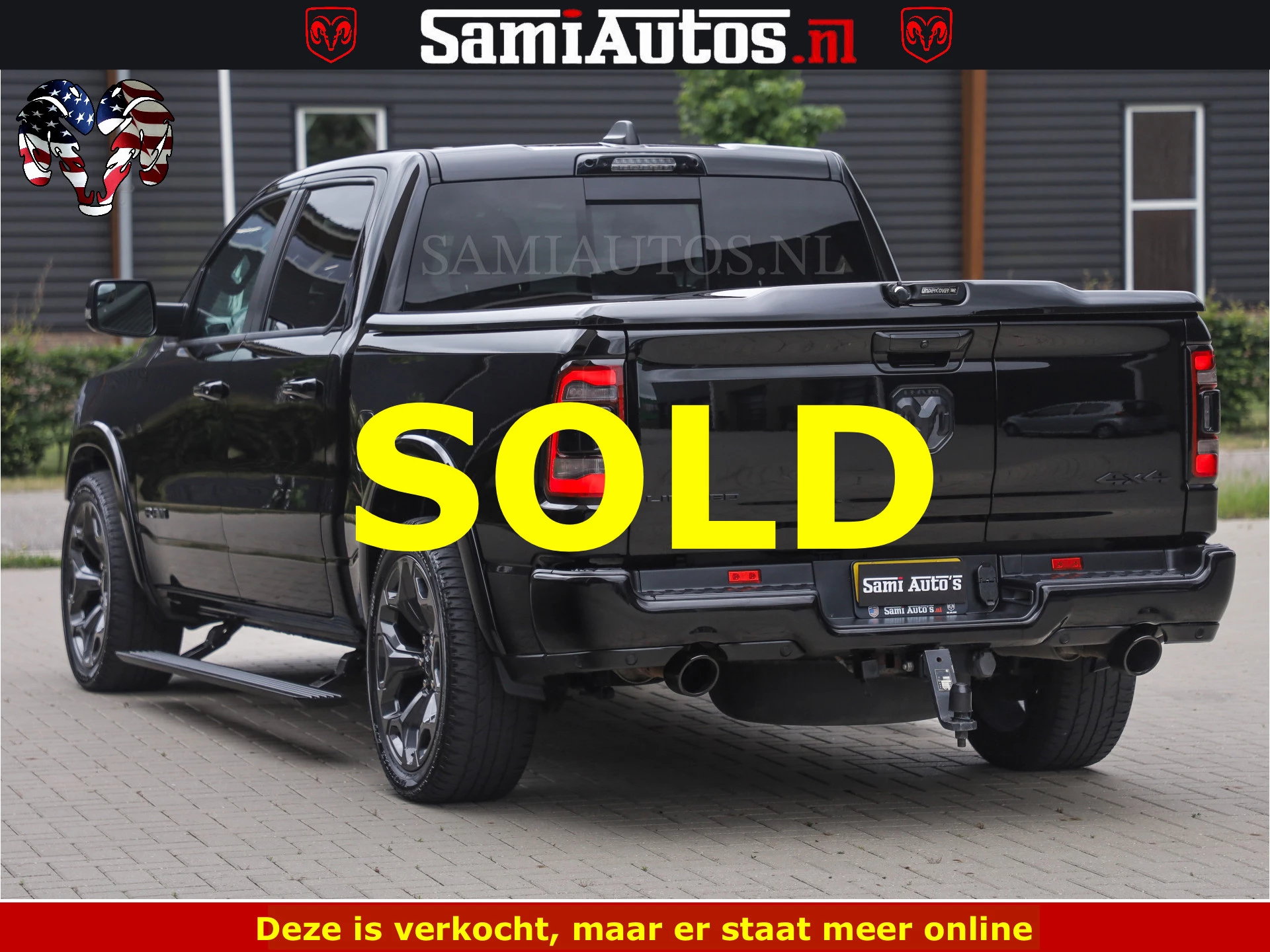Dodge Ram 1500 2022 - LIMITED NIGHT | BOM VOL | HUD | MWK | LUCHTVERING | PANODAK | afbeelding 36