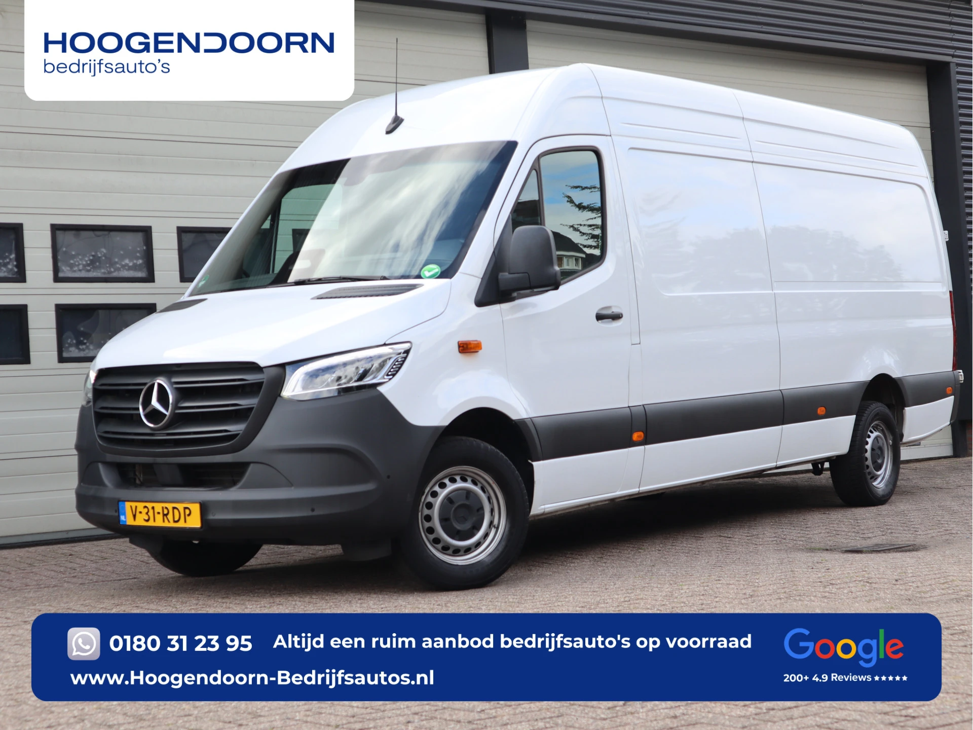 Mercedes-Benz Sprinter 2024 - 317 CDI Automaat L3H2 Pro - Nieuw Model - LED - Mbux - Camera - Cruise afbeelding 1