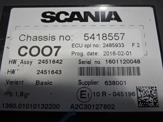 Scania - S3021072UP zdjęcie 2