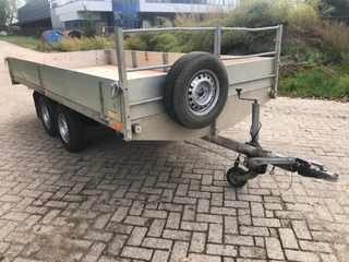 Trailer N/A 1993 - 2 As Tandem as Aanhangwagen Open, WK-74-PX image 8