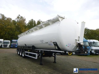 Feldbinder Powder tank alu 63 m3 (tipping) 2015 image 2 thumbnail