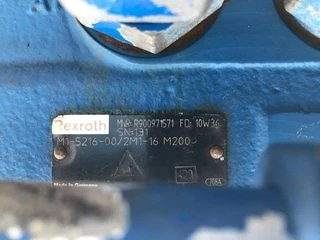 Diverse N/A 2007 - R900971571 REXROTH-BOSCH M1-5216-00/2M1-16 M200 HALLER GARBAGE TRUCK SYSTEM zdjecie 2