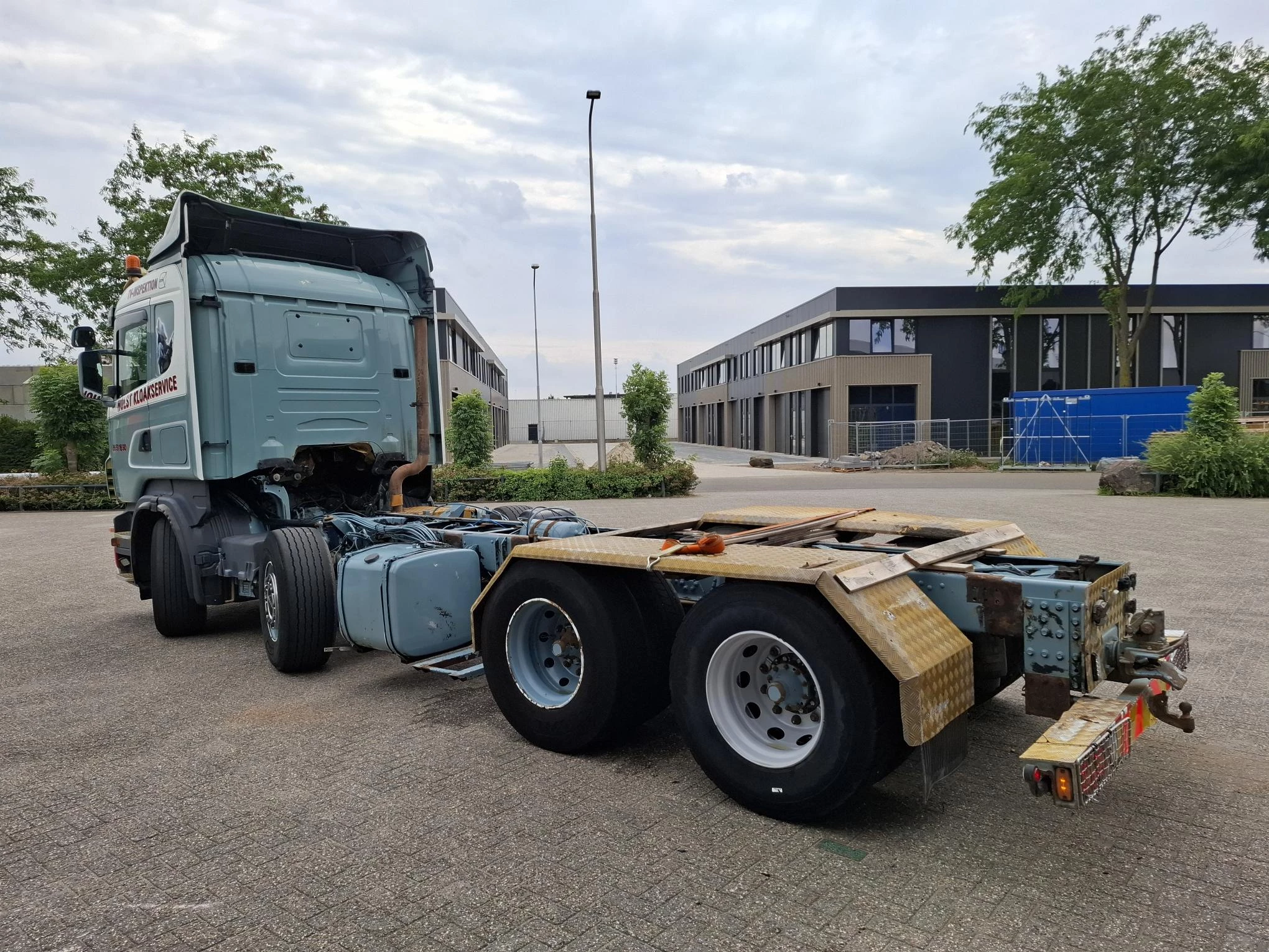 Scania R 2007 - R480 / 8X4 / INLINER / 441355 KM / FULL-AIR / 8TONS FRONT AXLE / FRIDGE / SEMI-AUTOMATIC / EURO-4 / 2006 afbeelding 3
