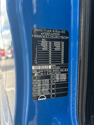 MAN TGX 2015 - 18.400 XLX / 792 dkm изображение 15