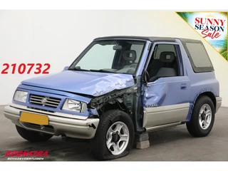 Suzuki Vitara 2000 - 1.6 4WD Cabrio Two-tone Navi Bluetooth DAB+ te koop