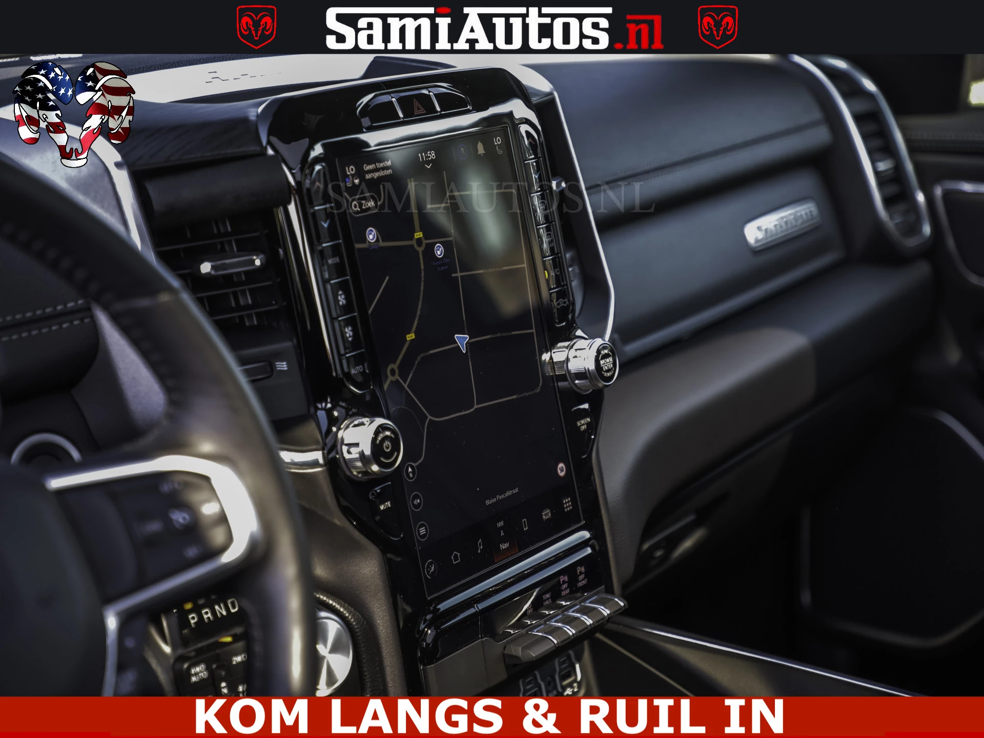 Dodge Ram Pick-Up 2024 - SPORT V8 5.7 402PK | Krachtige Hemi | Panorama Dak | 12' Scherm image 50