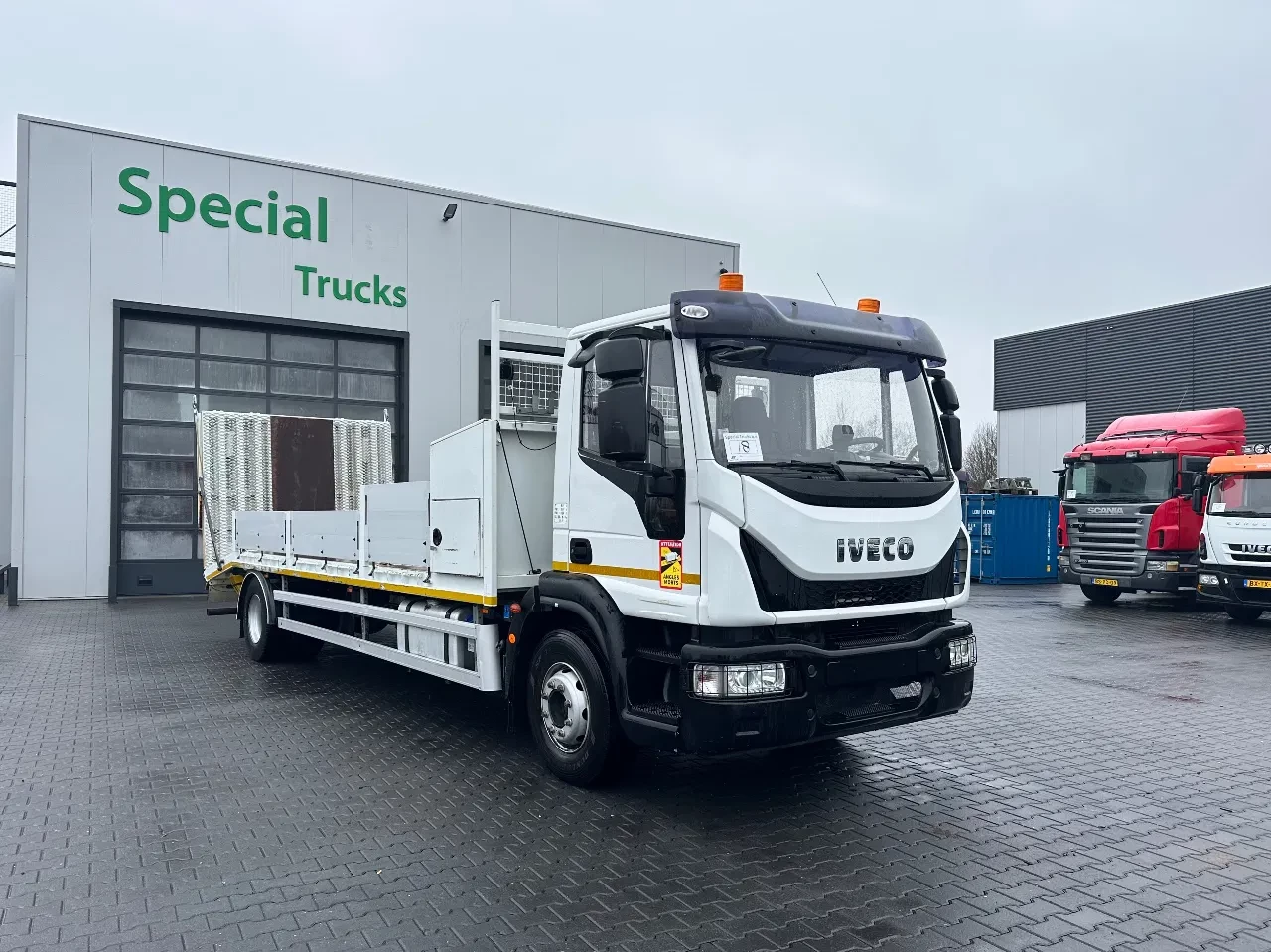 Iveco ML 160 2019 - 210 E6 4x2 ACC Oprijwagen / Machine transporter (Only 89.210km !!) afbeelding 1