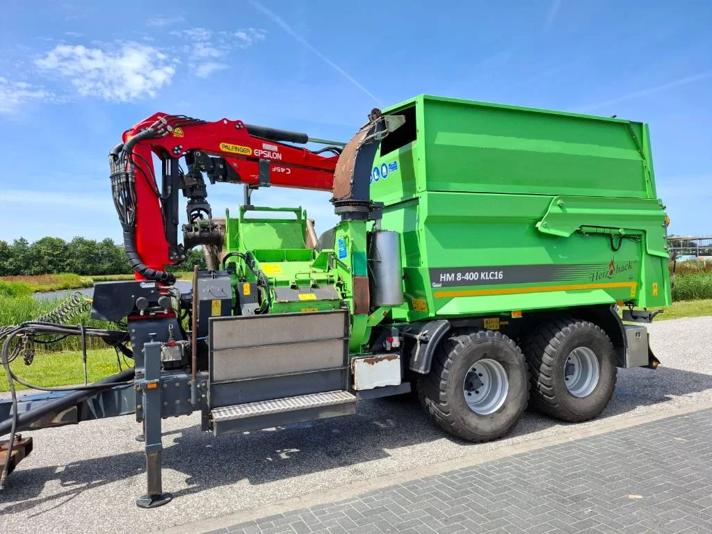 Heizohack 2020 - HM 8-400 KLC 16 chipper combi afbeelding 8