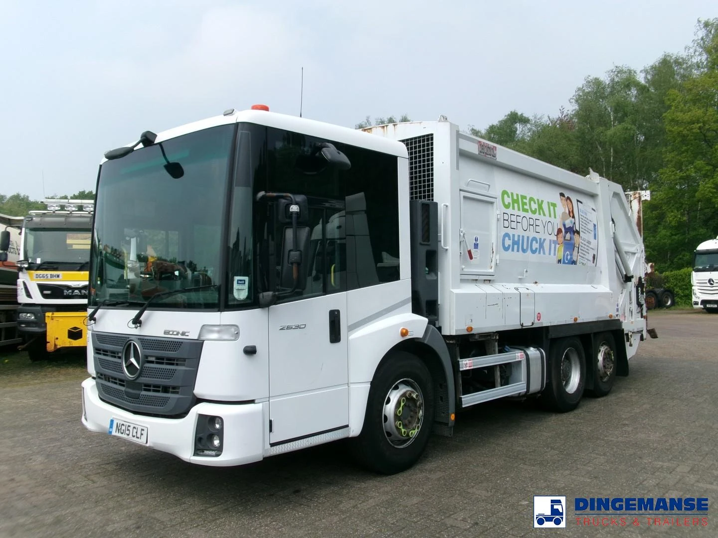 Mercedes-Benz Econic 2630 6x2 RHD Heil refuse truck 2015 imagen 1