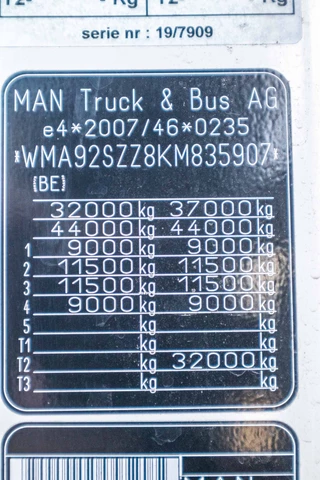 MAN TGS 2019 - 35.420 BL-8X4-4 +HIAB 188 E-2 obrazek 10