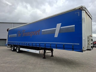 Krone 2014 - / SLIDING ROOF / LIFT AXLE / STEERING AXLE / REMOTED PLATFORM / CURTAIN SAILS / BPW 10 TON AXLES / 2014 afbeelding 2 miniatuur