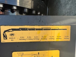 Scania G 2012 - G440 8X2 EURO 6 HMF 8520 + REMOTE CONTROL TWISTLOCKS image 8