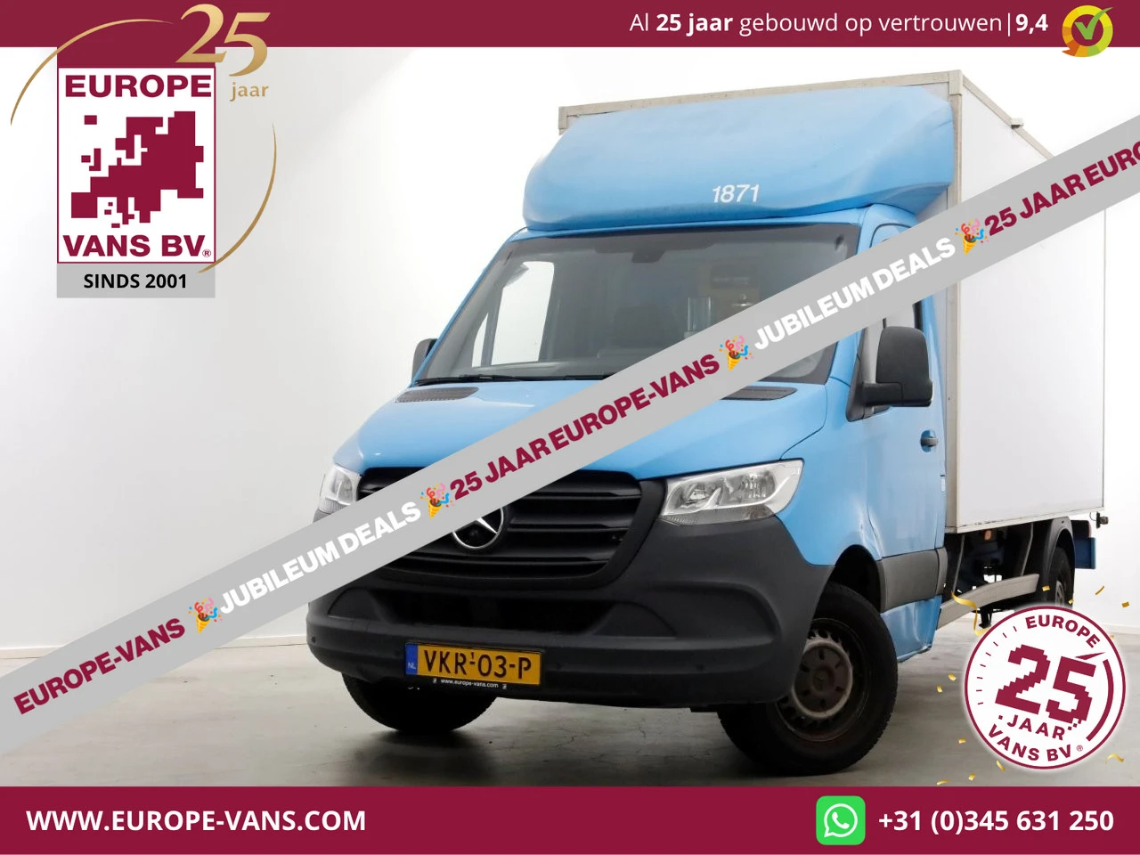 Mercedes-Benz Sprinter 2021 - 311 CDI 115pk E6 RWD Bakwagen met achterdeuren 2-Persoons 06-2021 immagine 1