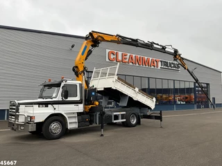 Scania T 1994 - 93 4x2 Kipper met 31 Tonmeter laadkraan (bj 2005) + Fly-JIb! Just 118.736 km! te koop