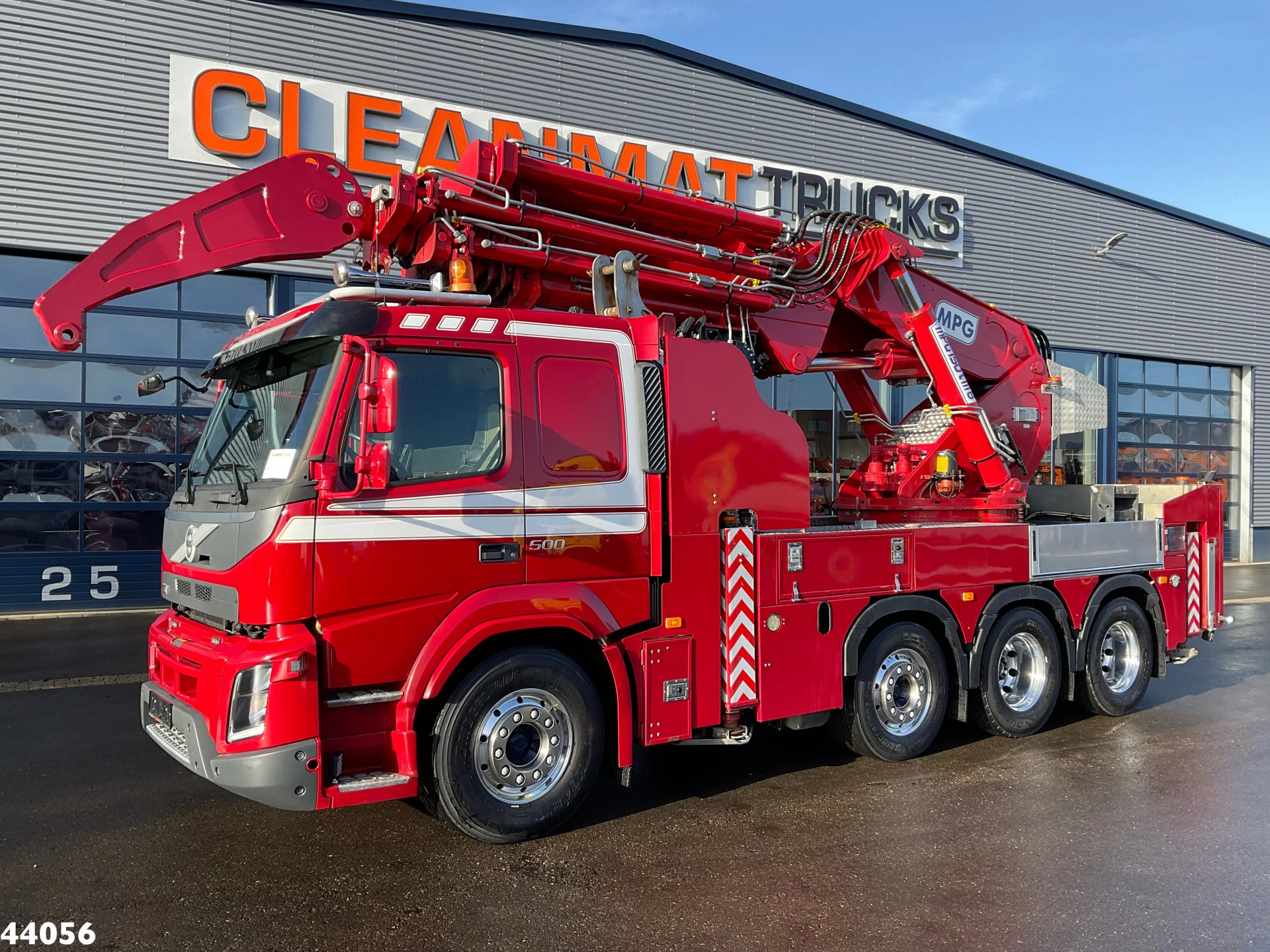 Volvo FMX 500 8x4 Euro 6 MPG 150 Tonmeter laadkraan Just 53.033 km! 2021 obrázek 5