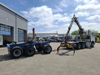 Volvo FH 2016 - 16.750 / LOGGING TRUCK / 6X4 / VEB+ / RETARDER / 2XBIG AXLE / FRIEDERICH 281SL / 9 METER / 596187 KM / 3AXLE DOLLY / 9TON BPW AXLES / AUTOMATIC / EURO-6 / 2016 bild 7