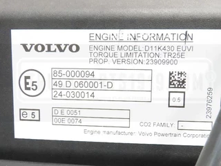 Volvo N/A - 23639097 Motor D11K430 E6 Volvo afbeelding 3