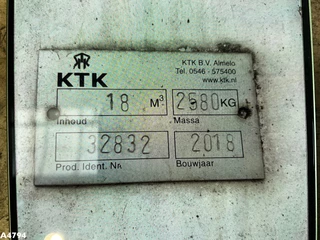 KTK Container 18m³ N/A 2018 - N/A image 8