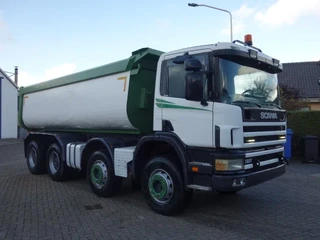 Scania P 2001 - P124-420 20 CUB STEEL KIPPER te koop