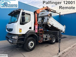 Renault 2008 - Kerax 410 Dxi 6x4, Palfinger, Tri-benne, Retarder, Remote afbeelding 1 miniatuur