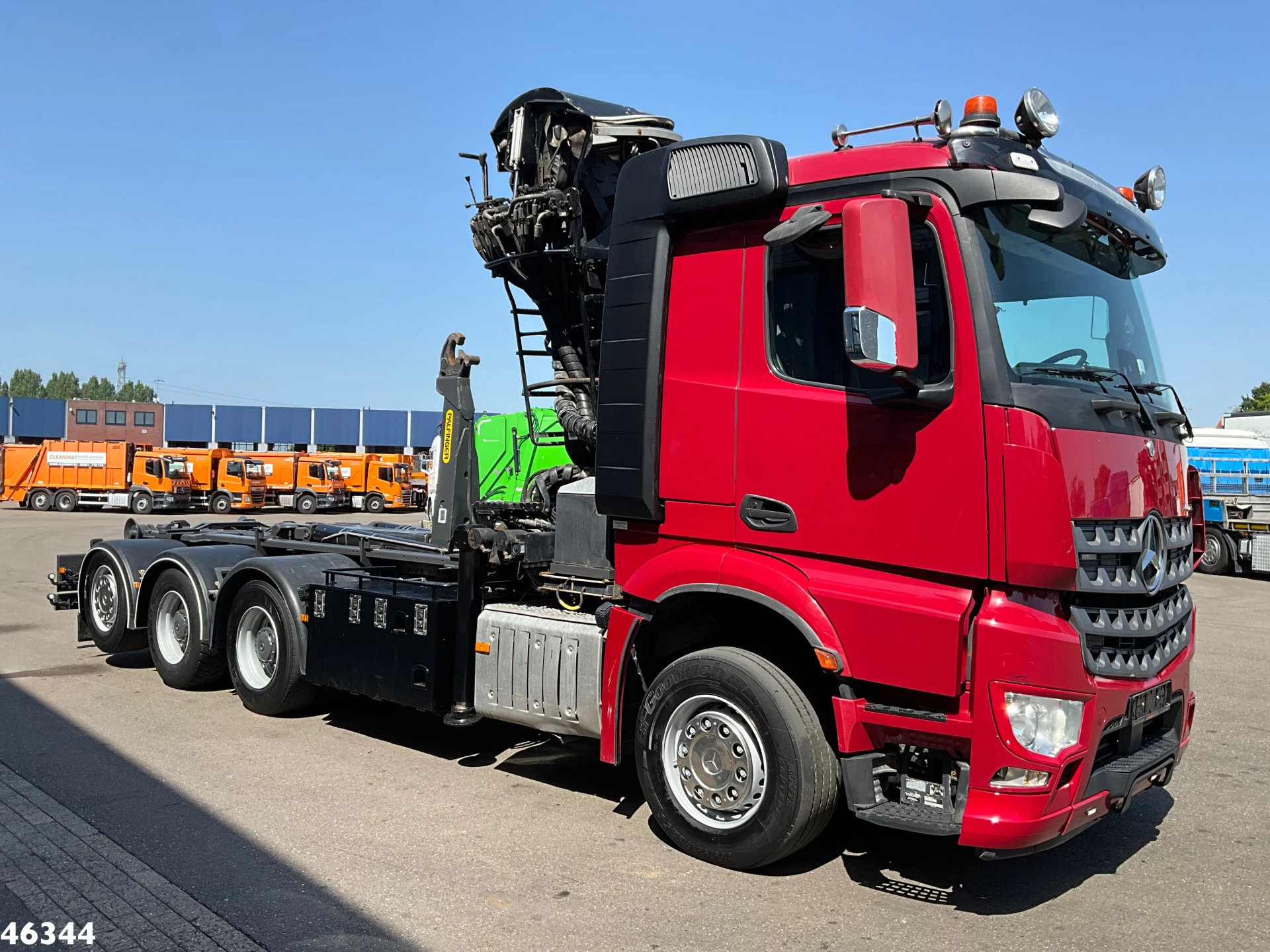 Mercedes-Benz Arocs 3253 Euro 6 8x4 Palfinger 17 Tonmeter Z-kraan 2019 zdjęcie 5
