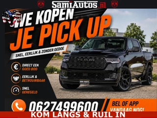 Dodge Ram Pick-Up 2024 - HULK 5.7 V8 402PK | LIMITED EDITION | HUD | LUCHTVERING | BLACK ON BLACK | STRIPING | WIDE BODY | BREDE WIELEN | BOM VOL afbeelding 11
